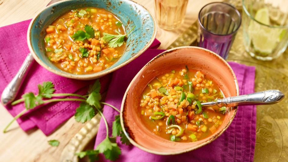 Curry-Linsensuppe