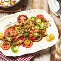Tomatensalat mit Kapern-Picada
