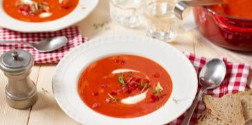 Paprikacremesuppe