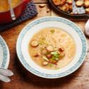 Deftige Brezelsuppe