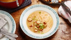 Deftige Brezelsuppe