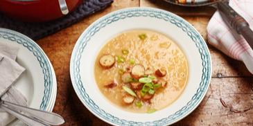Deftige Brezelsuppe