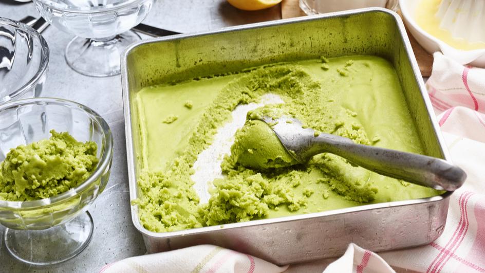 Avocado-Rosmarin-Sorbet