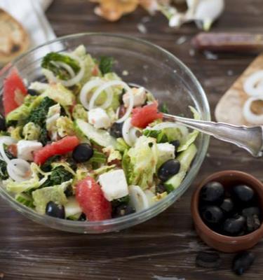 Griechischer Wirsing Salat