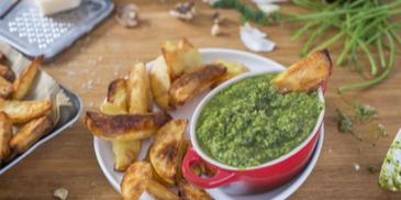 Wirsing-Pesto mit Walnüssen