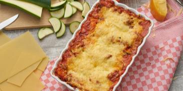 Lasagne mit Möhren und Zucchini