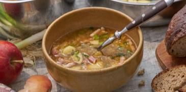 Deftige Zwiebelsuppe