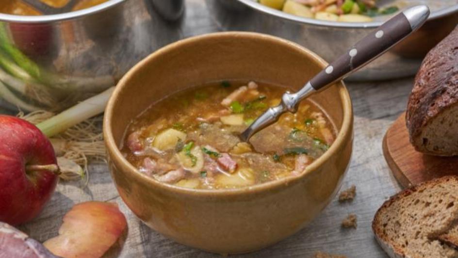 Deftige Zwiebelsuppe