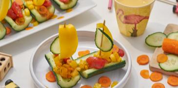 Wikinger-Salatschiffchen