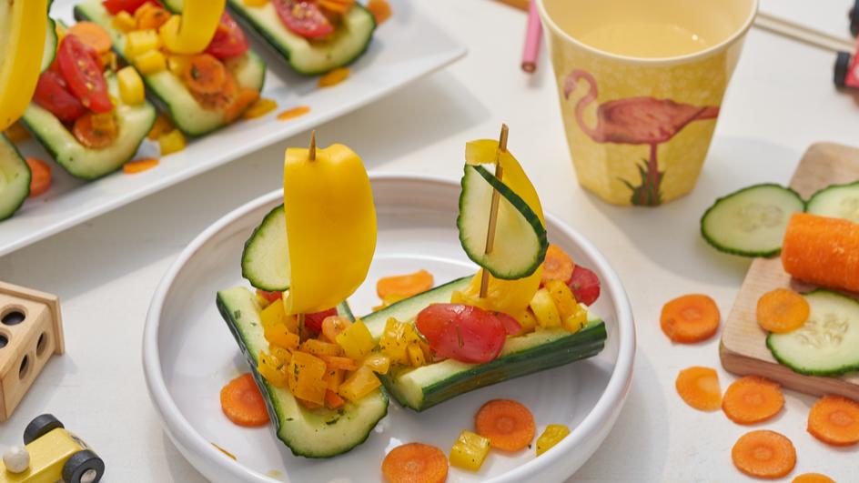 Wikinger-Salatschiffchen