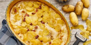 Kabeljau-Kartoffel-Auflauf "Finkenwerder Art"