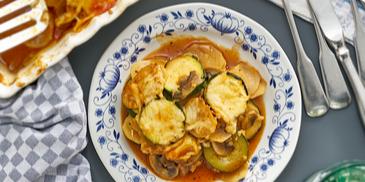 Zucchini-Champignon Moussaka