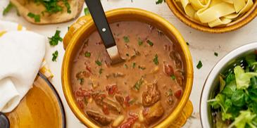 Gulasch-Topf "Bordeaux"
