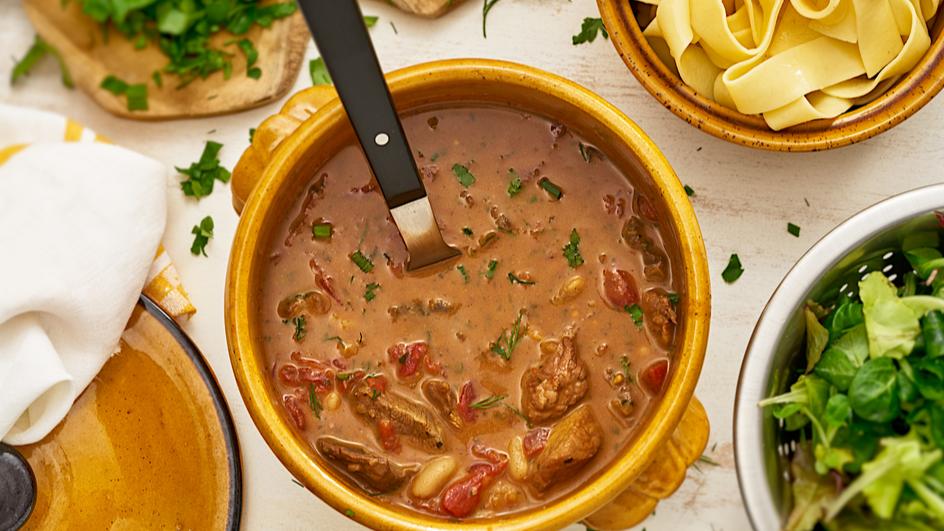 Gulasch-Topf "Bordeaux"