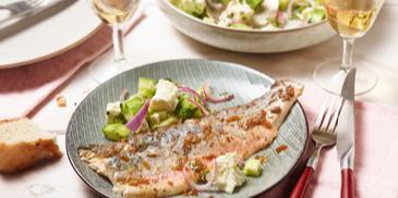 Saibling im Bratschlauch