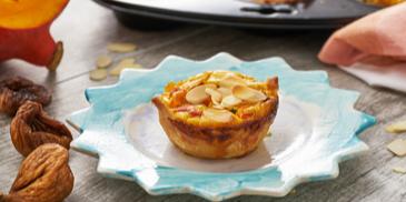 Mini-Quiches mit Kürbis
