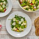 Spargelsalat mit Rucola