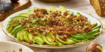 Avocados auf catalanische Art