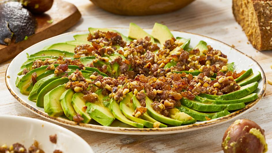 Avocados auf catalanische Art