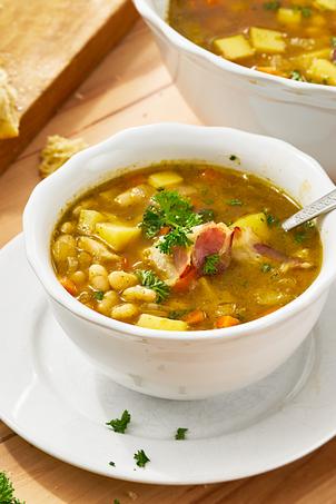 Herzhafte Bohnensuppe