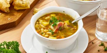 Herzhafte Bohnensuppe