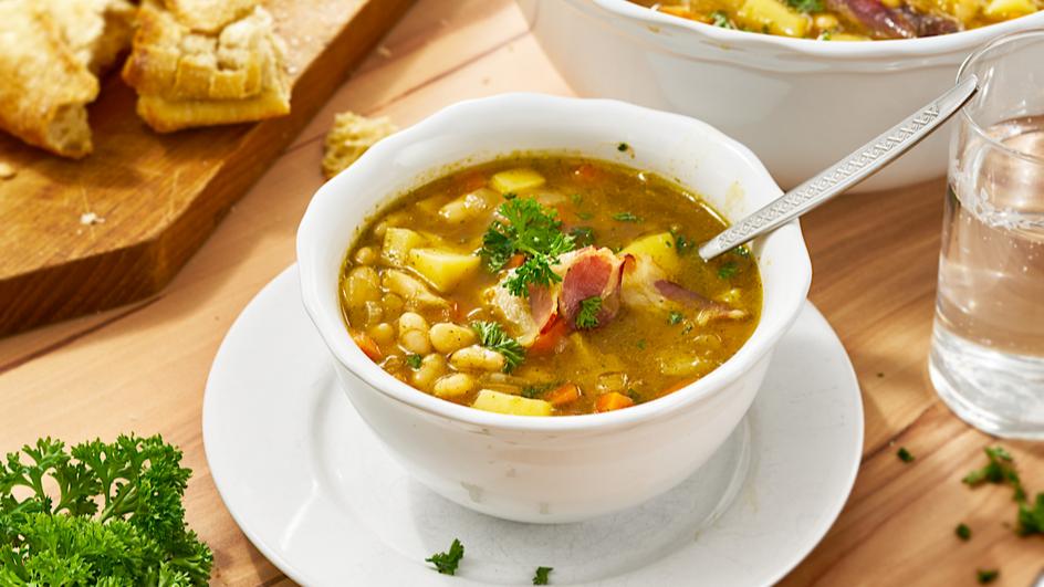Herzhafte Bohnensuppe