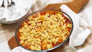 Ravioli Diavoli mit Fetakruste