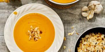 Süßkartoffel-Apfel-Suppe