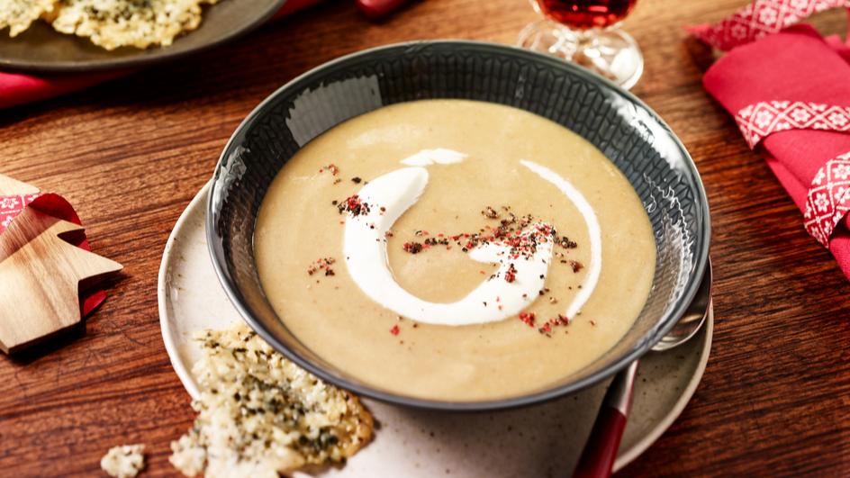 Steinpilz-Gemüse-Süppchen mit Vanillepfeffer