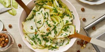 Kohlrabi-Apfel-Salat