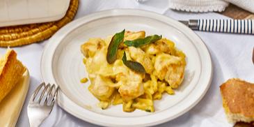 Hähnchen-Spätzle Auflauf