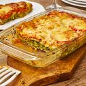 Lasagne mit Spinat, Frischkäse & Tomate