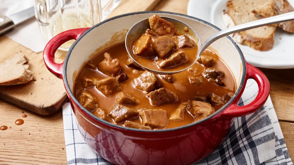 Gulasch im Schnellkochtopf
