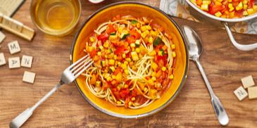 Gemüsebolognese mit Mais