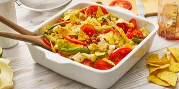 Feuriger Eisbergsalat