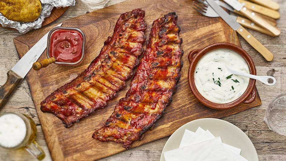 Marinierte Spareribs