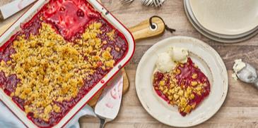 Kirsch Crumble