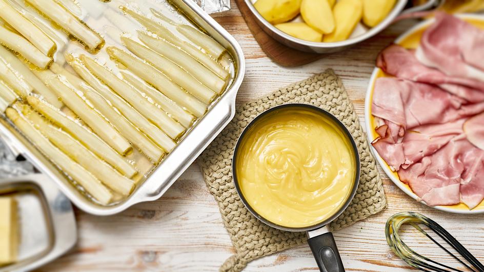 Spargel aus dem Ofen