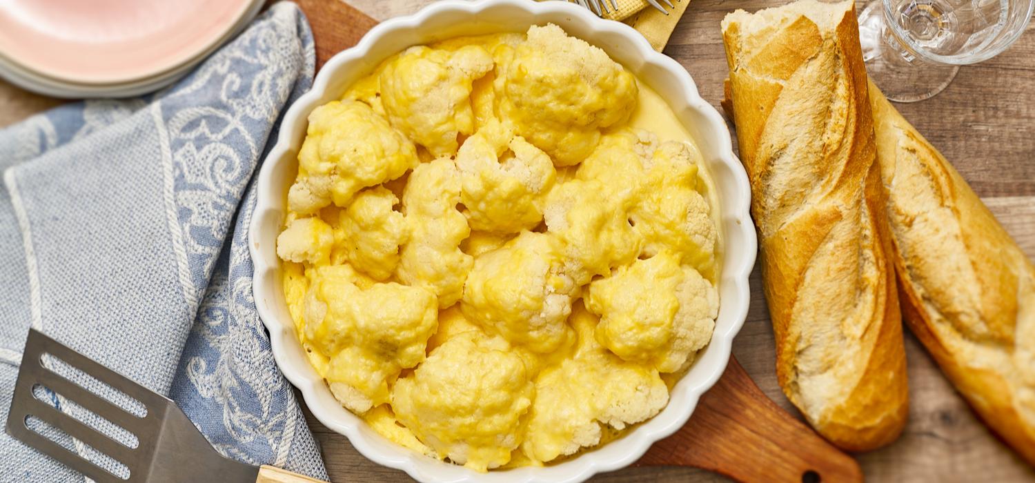 Blumenkohl mit Hollandaise
