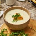 Blumenkohlsuppe mit Croutons