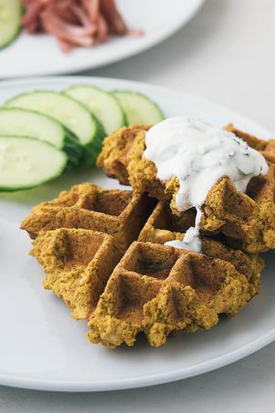 Falafel-Waffeln