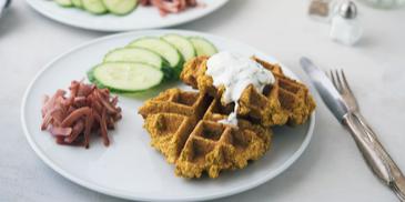 Falafel-Waffeln