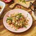 Wintersalat mit Sauerkraut und Granatapfel