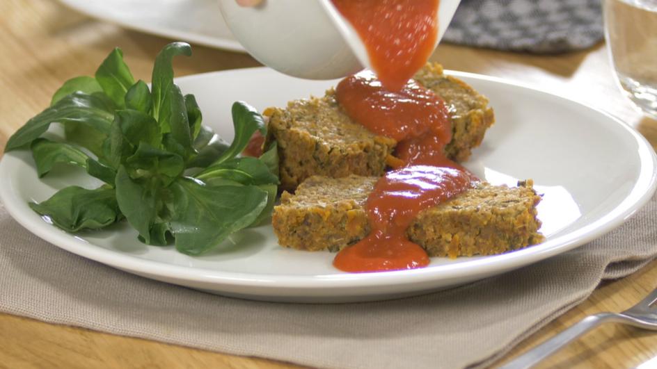 Vegetarischer Grünkernbraten