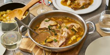 Basilikum-Schnitzeltaschen