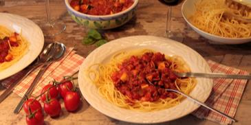 Spaghetti Bolognese »Primavera«