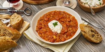 Sauerkraut-Hackfleischsuppe