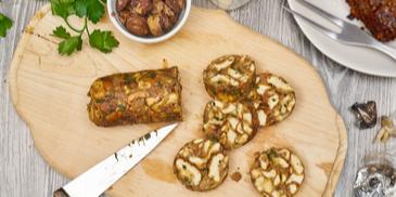 Maronen-Serviettenknödel (vegan)