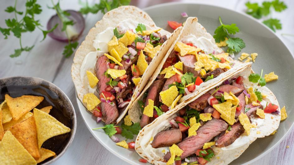 Crunchy Steak Wrap