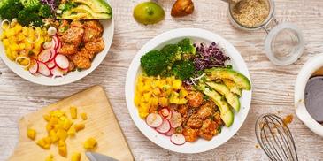 Poké Bowl mit Lachs